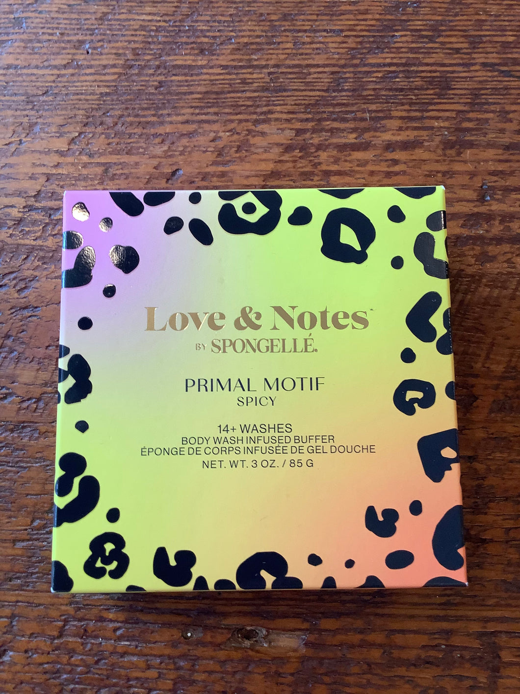 Love & Notes Spongellé Primal Motif