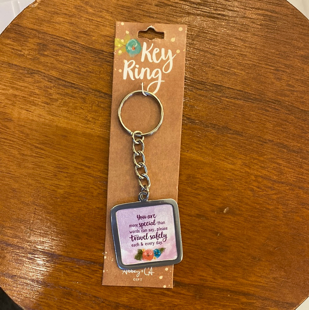 BE More Special Keychain