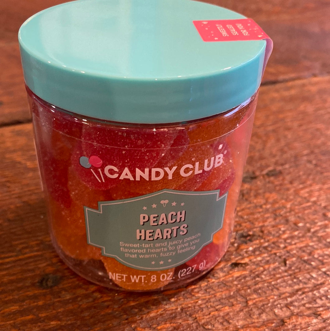 Dm, peach hearts candy club